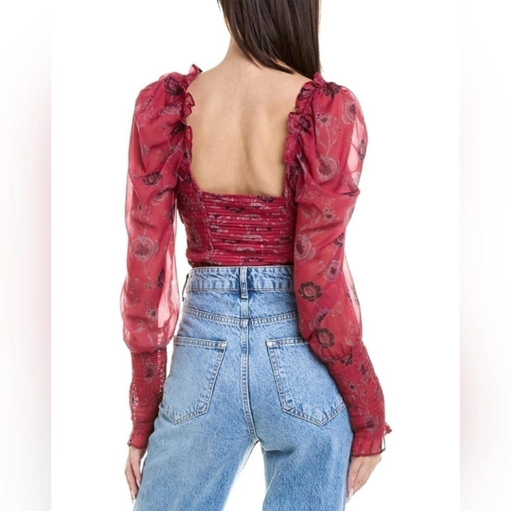 NWOT Free People Brunch Date Bodysuit Size XS - Picture 3 of 6